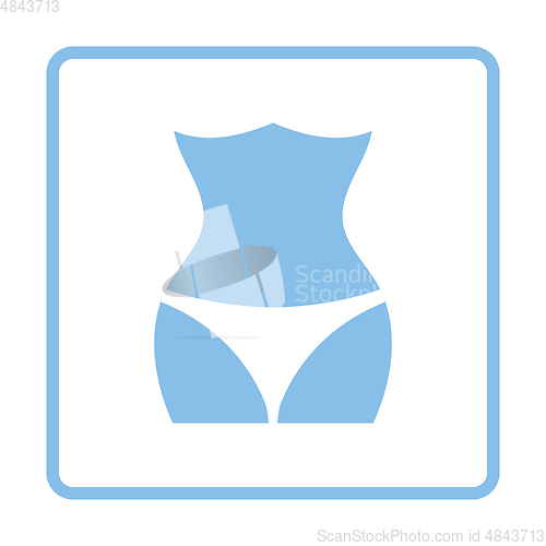 Image of Slim waist icon