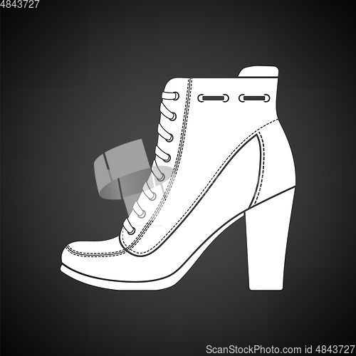 Image of Ankle boot icon