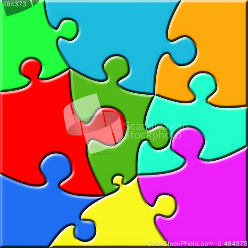 Image of Psychedelic Puzzle