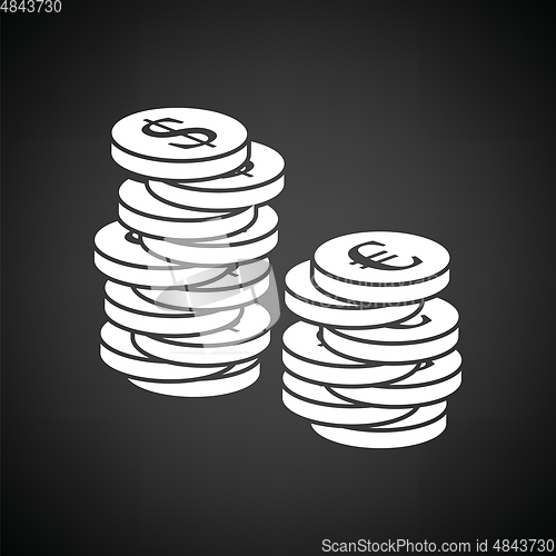 Image of Stack of coins  icon