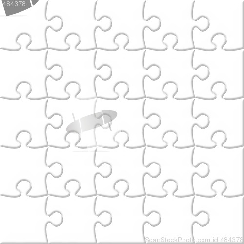 Image of Blank 3D 5x5 Puzzle