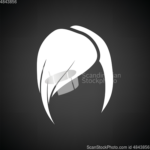 Image of Lady\'s hairstyle icon