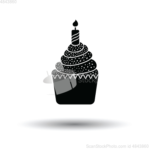 Image of First birthday cake icon