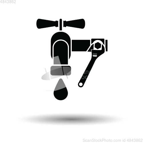 Image of Icon of wrench and faucet