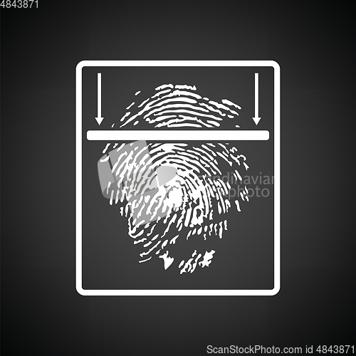 Image of Fingerprint scan icon