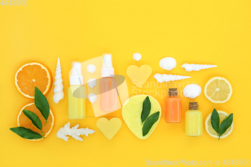 Image of Refreshing Lemon and Orange Fruit Beauty Treatment  
