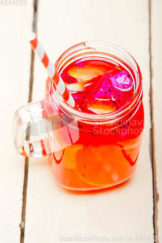 Image of fresh fruit punch drink