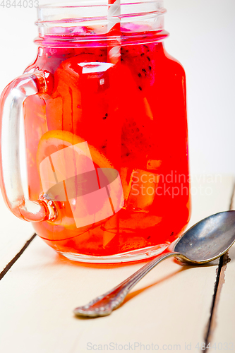 Image of fresh fruit punch drink