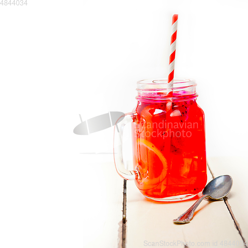 Image of fresh fruit punch drink