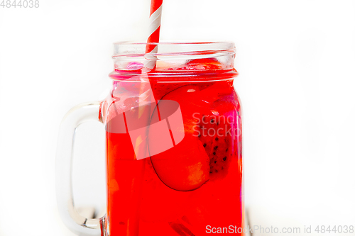 Image of fresh fruit punch drink