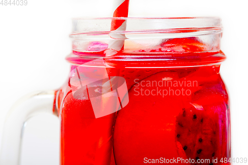 Image of fresh fruit punch drink