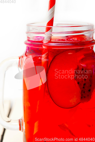 Image of fresh fruit punch drink