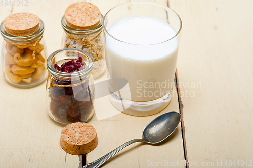 Image of healthy breakfast ingredients