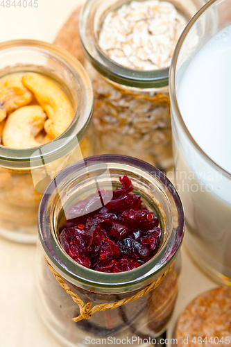 Image of healthy breakfast ingredients