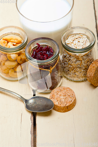 Image of healthy breakfast ingredients