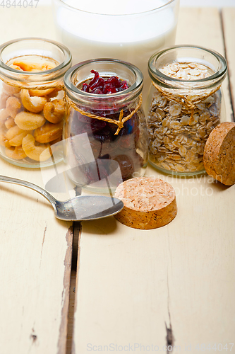 Image of healthy breakfast ingredients