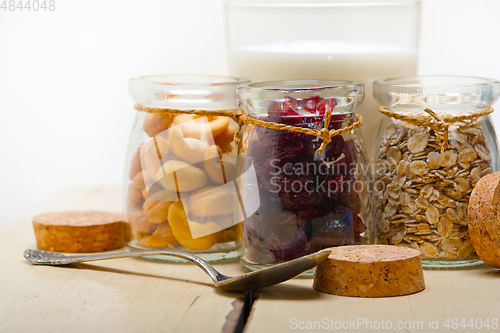 Image of healthy breakfast ingredients