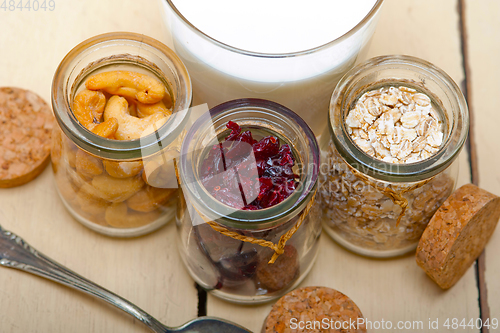 Image of healthy breakfast ingredients