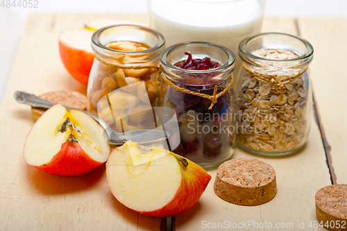 Image of healthy breakfast ingredients