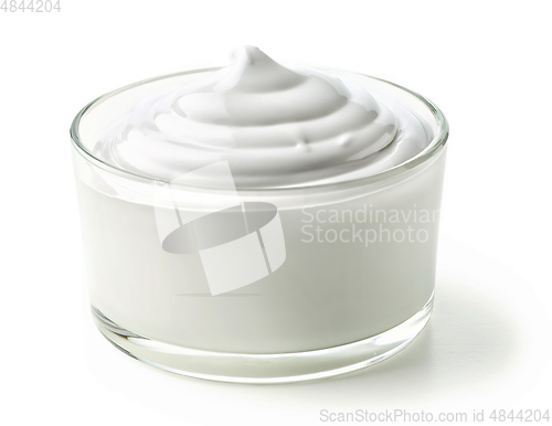 Image of bowl of whipped egg whites cream