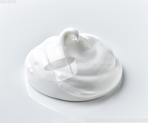 Image of whipped egg whites cream