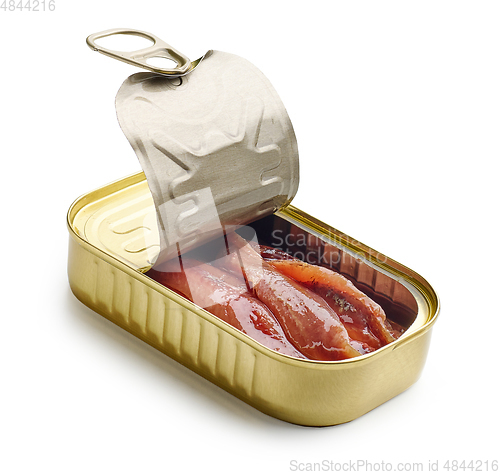 Image of canned anchovy fillets