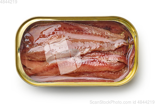 Image of canned anchovy fillets