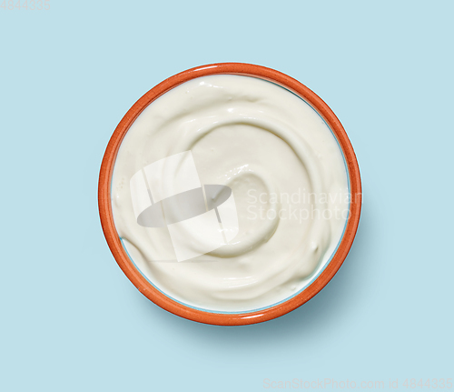 Image of bowl of yogurt