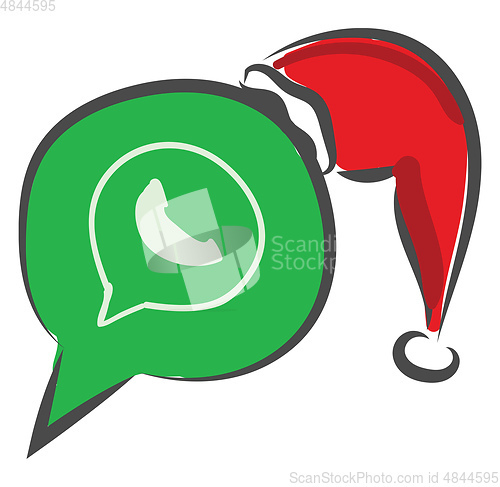 Image of WhatsApp logo vector or color illustration
