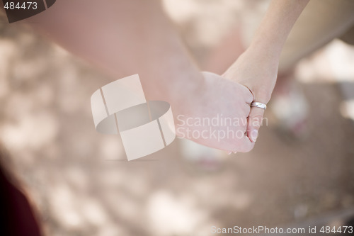 Image of holding hands