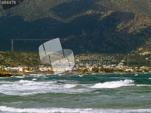 Image of storm over malia