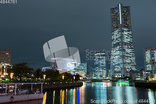 Image of City in Japan at night