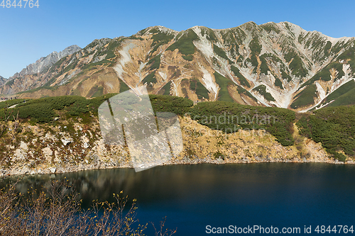 Image of Beautiful landscape in Tateyama mountain  