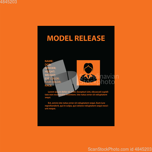 Image of Icon of model release document