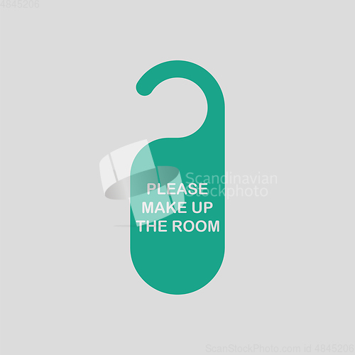 Image of Mke up room tag icon