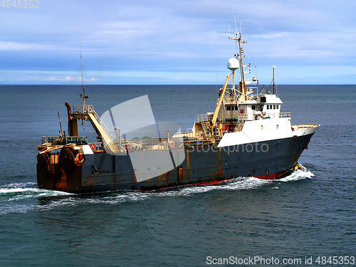 Image of Fishing Trawler Underway