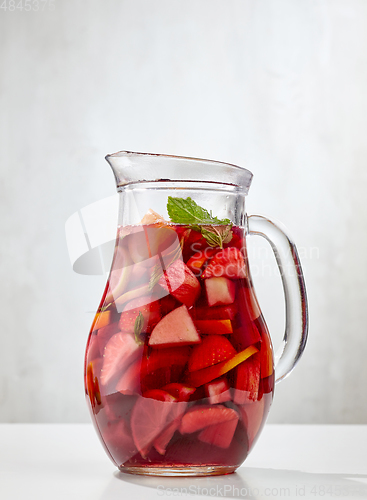 Image of jug of red sangria