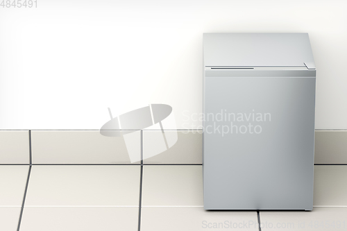 Image of Silver small refrigerator