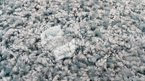 Image of New gray carpet close-up texture