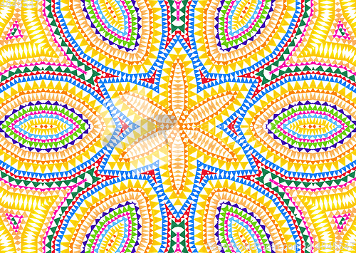 Image of Bright abstract colorful concentric pattern