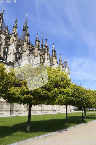 Image of Holy temple Barbara (Chram Svate Barbory), Kutna Hora, Czech Rep