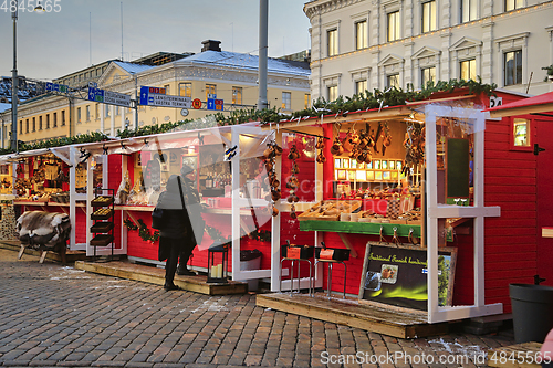 Image of Christmas Market, Helsinki Finland