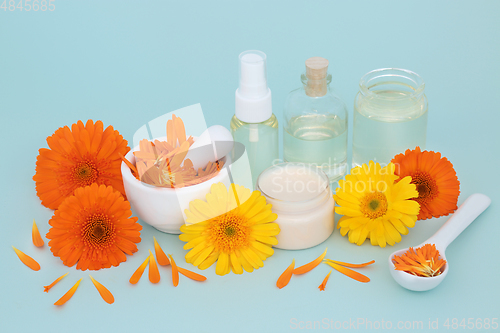 Image of Calendula Flowers for Alternative Skincare Remedy