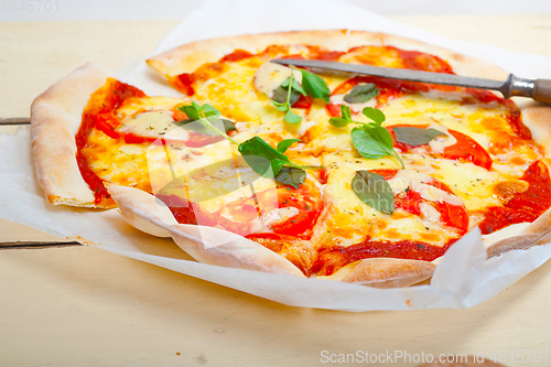 Image of Italian pizza Margherita