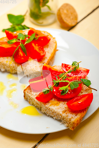Image of Italian tomato bruschetta