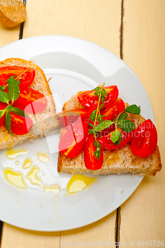 Image of Italian tomato bruschetta
