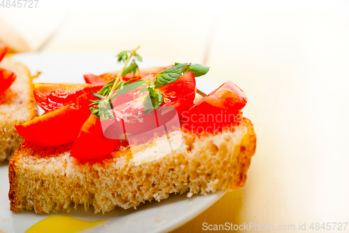 Image of Italian tomato bruschetta