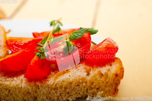 Image of Italian tomato bruschetta
