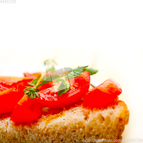 Image of Italian tomato bruschetta