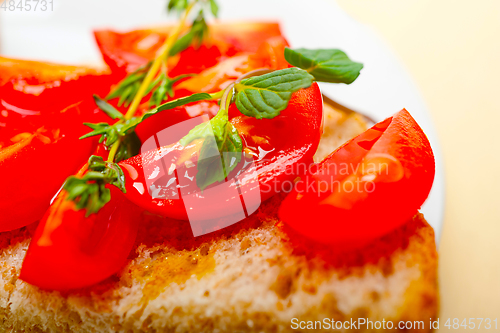 Image of Italian tomato bruschetta